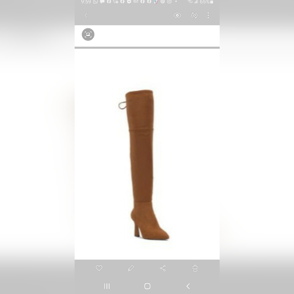Vince Camuto Brown Over-the-Knee Boots